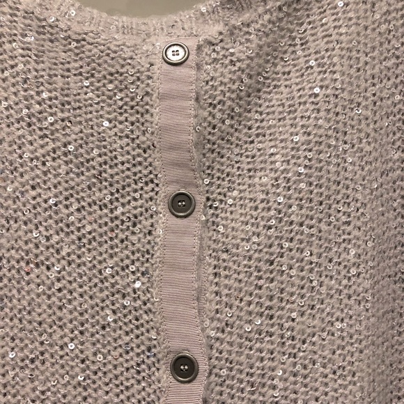 Sequin Layered Pullover Sweater - Like New - Picture 4 of 10
